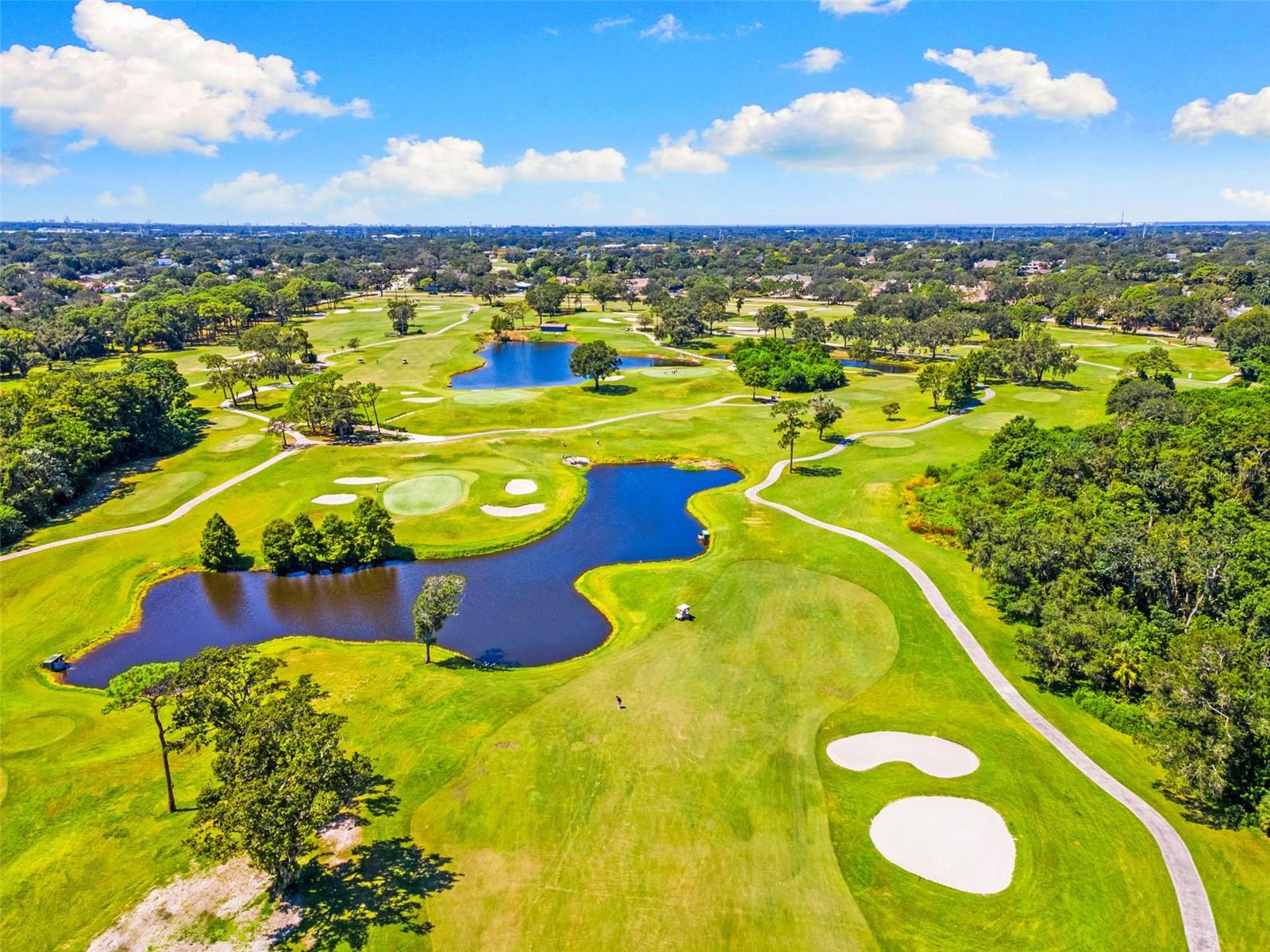 Located in beautiful Countryside and this is a Aerial Picture of the Chi Chi Rodriquez Golf Course located on the South Side of the Complex.