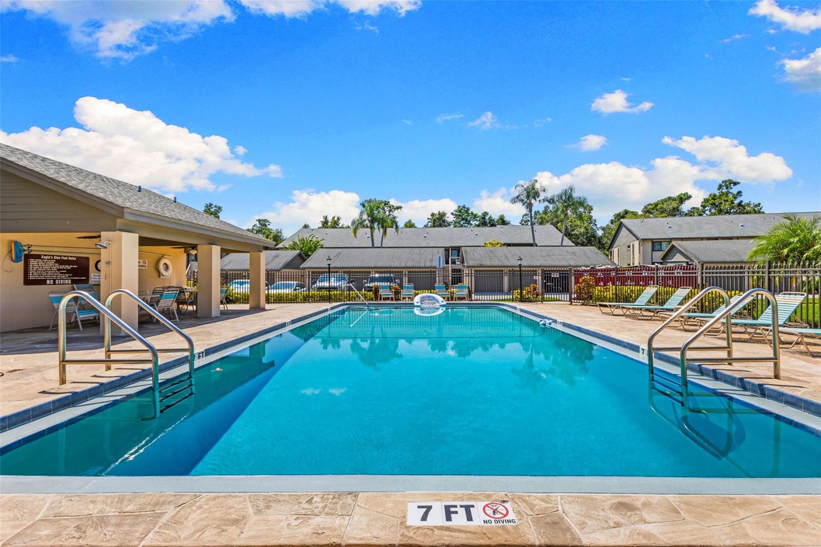 The community pool.