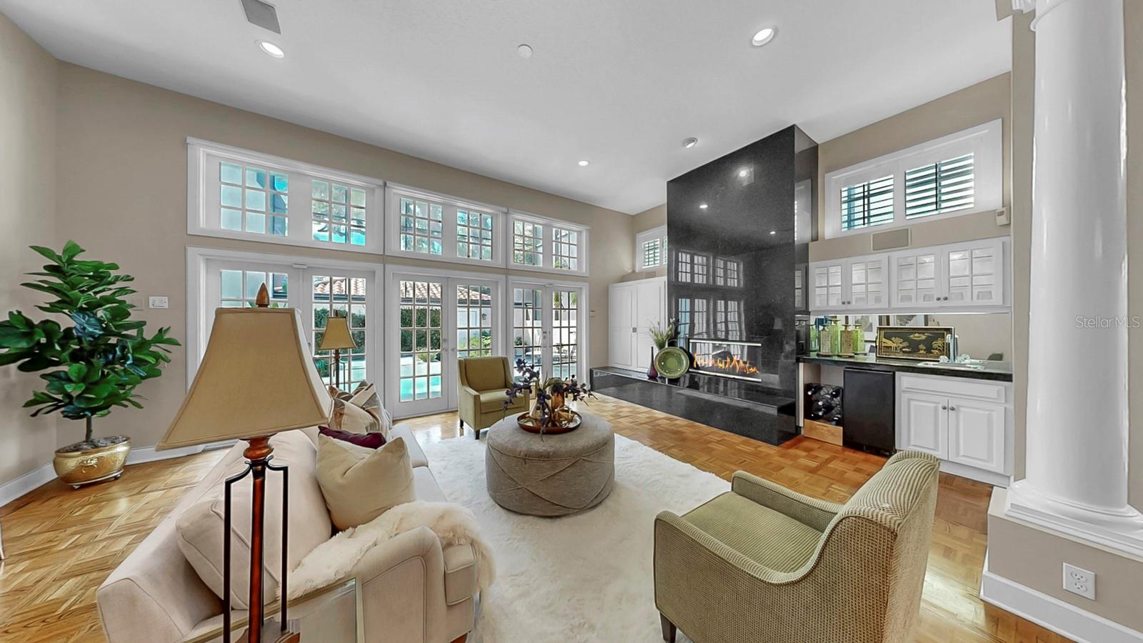 Family Room Open Floor Plan