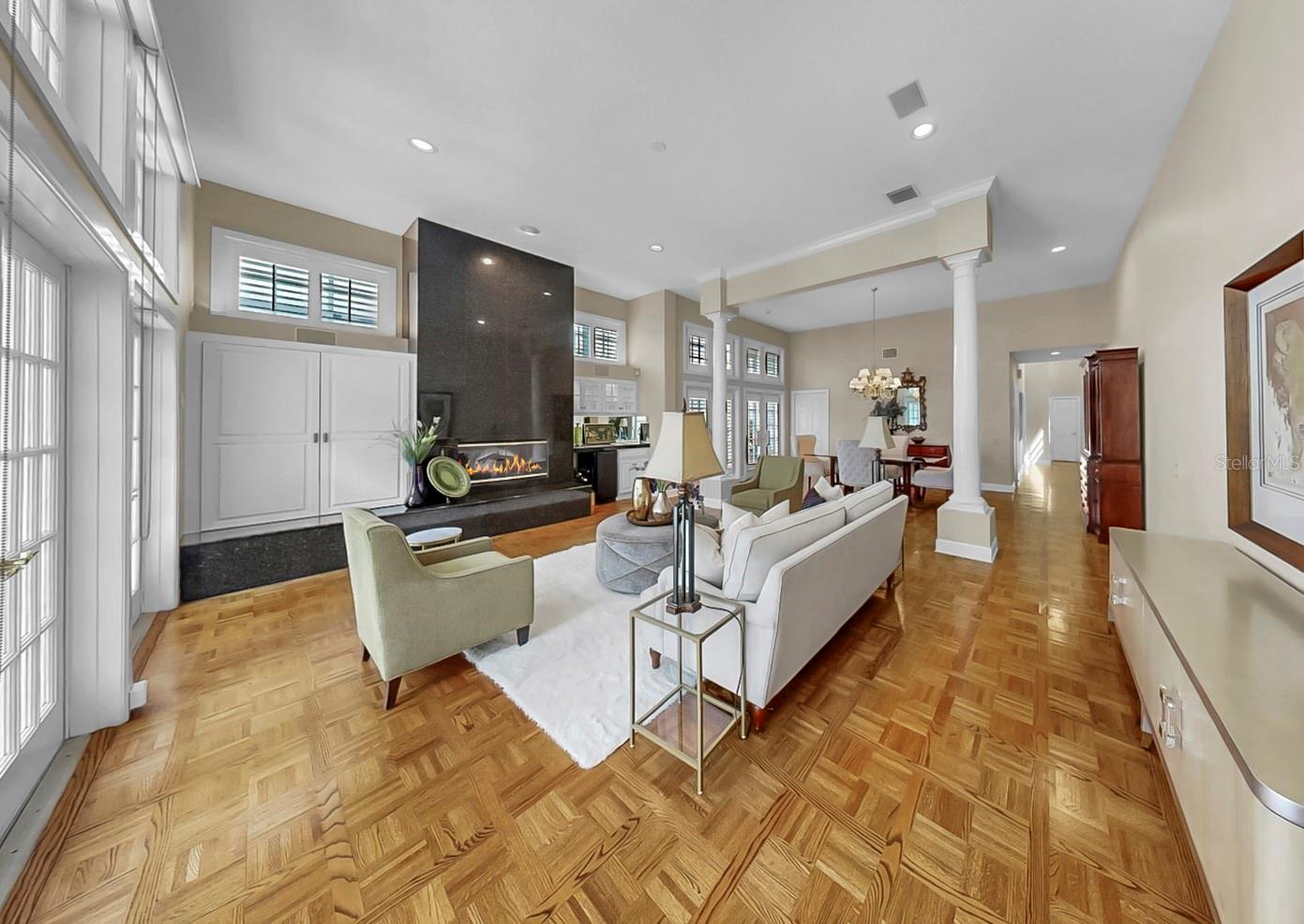 Living Room/Dining angle