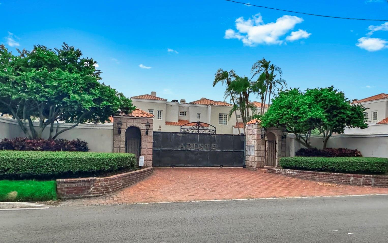 Private Gated Entrance