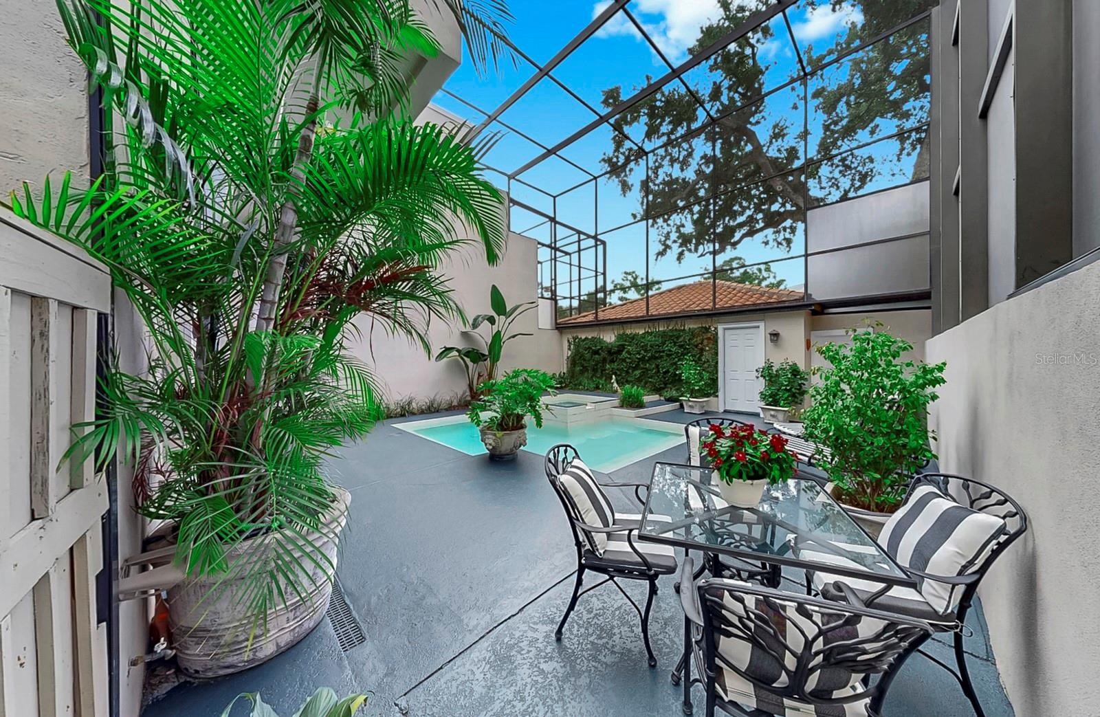Patio Dining Area