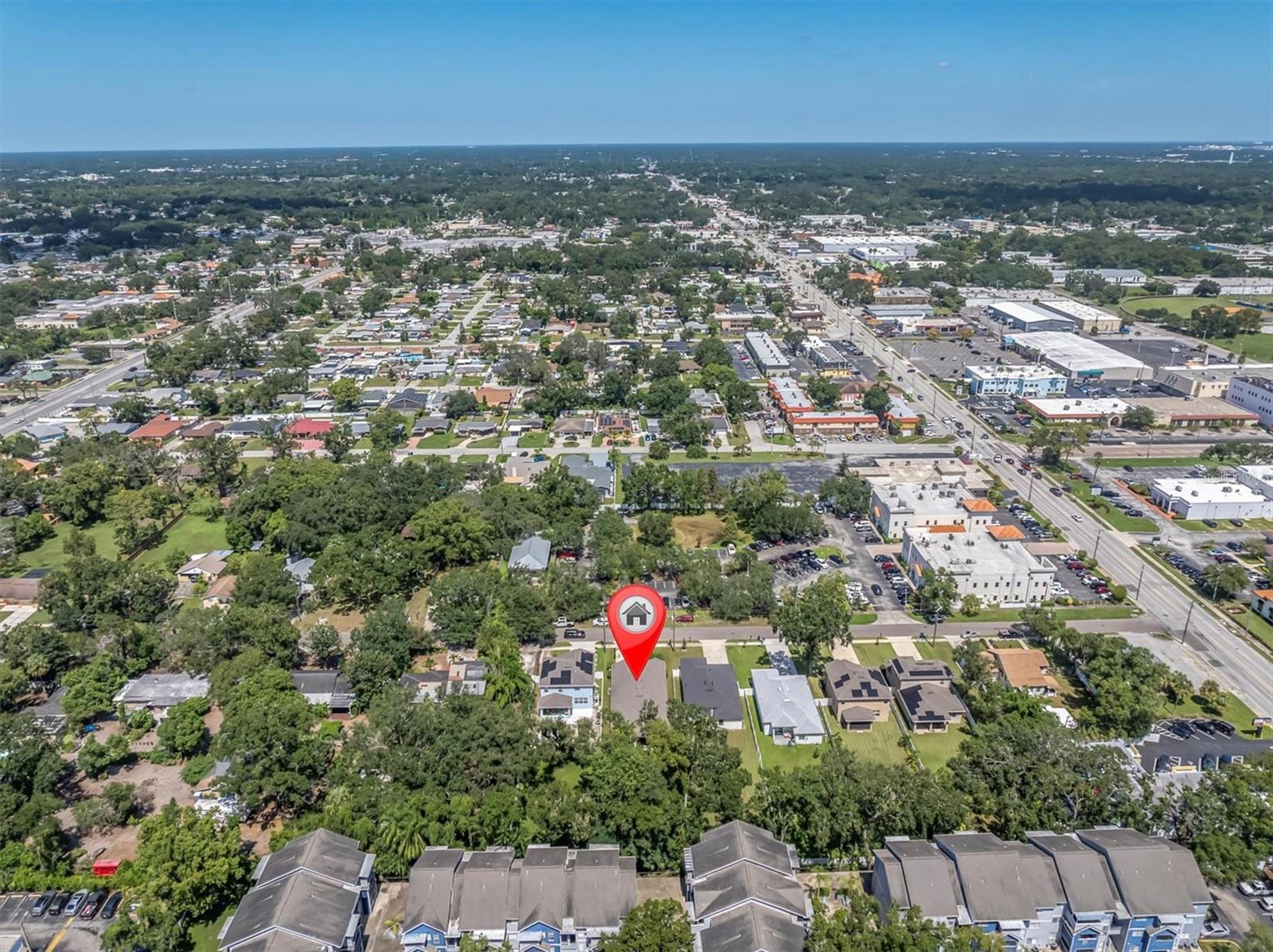 Ariel View of North Tampa