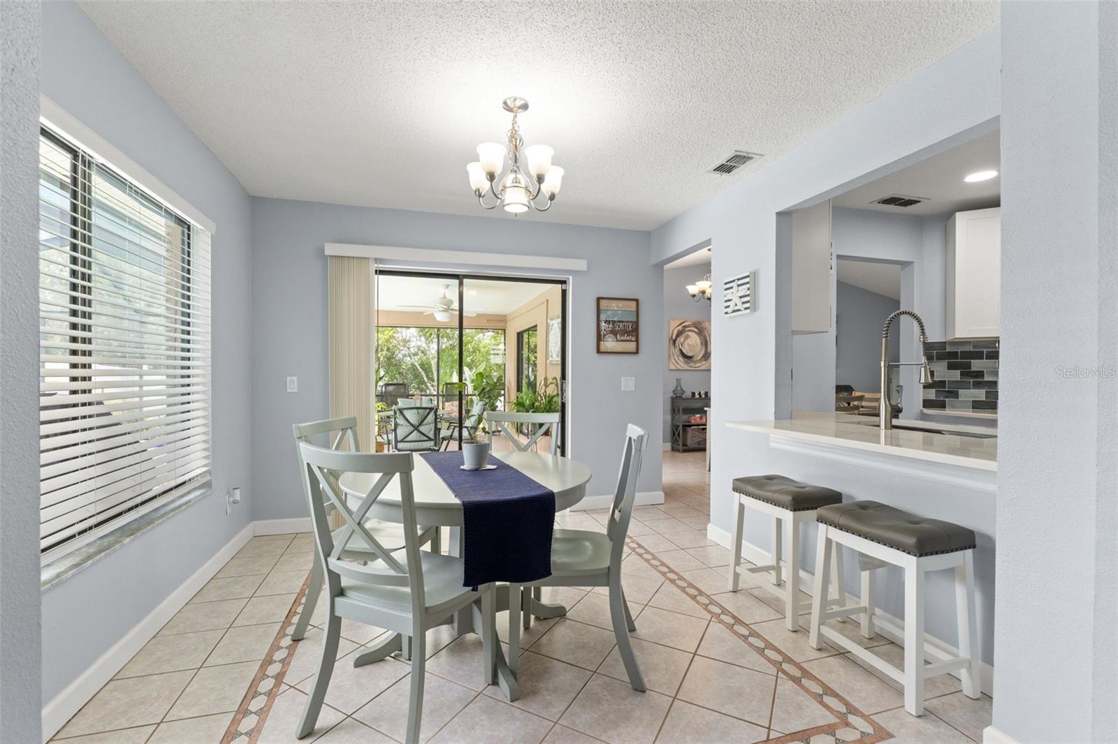 Big dinette space