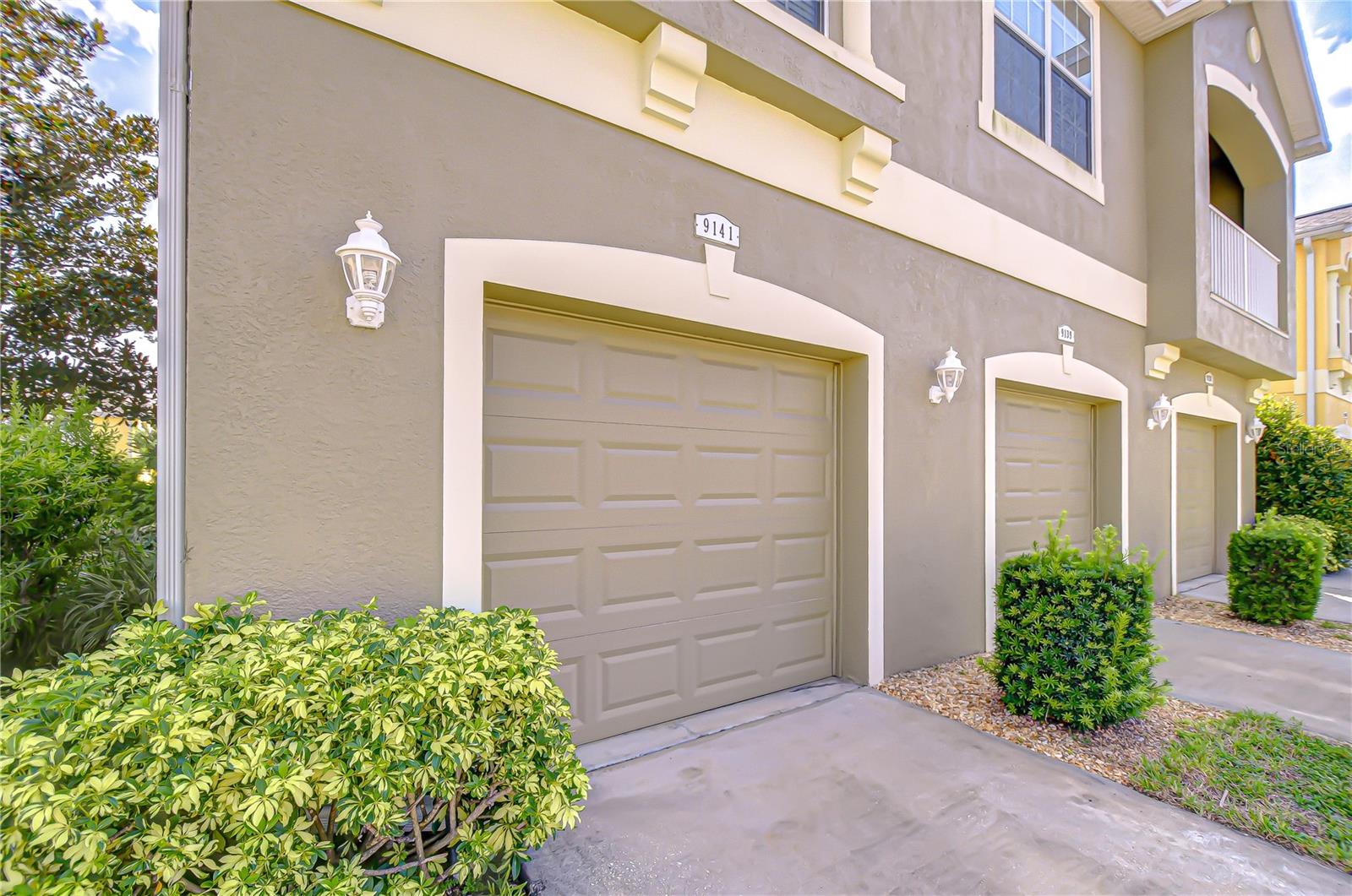 Secure garage!