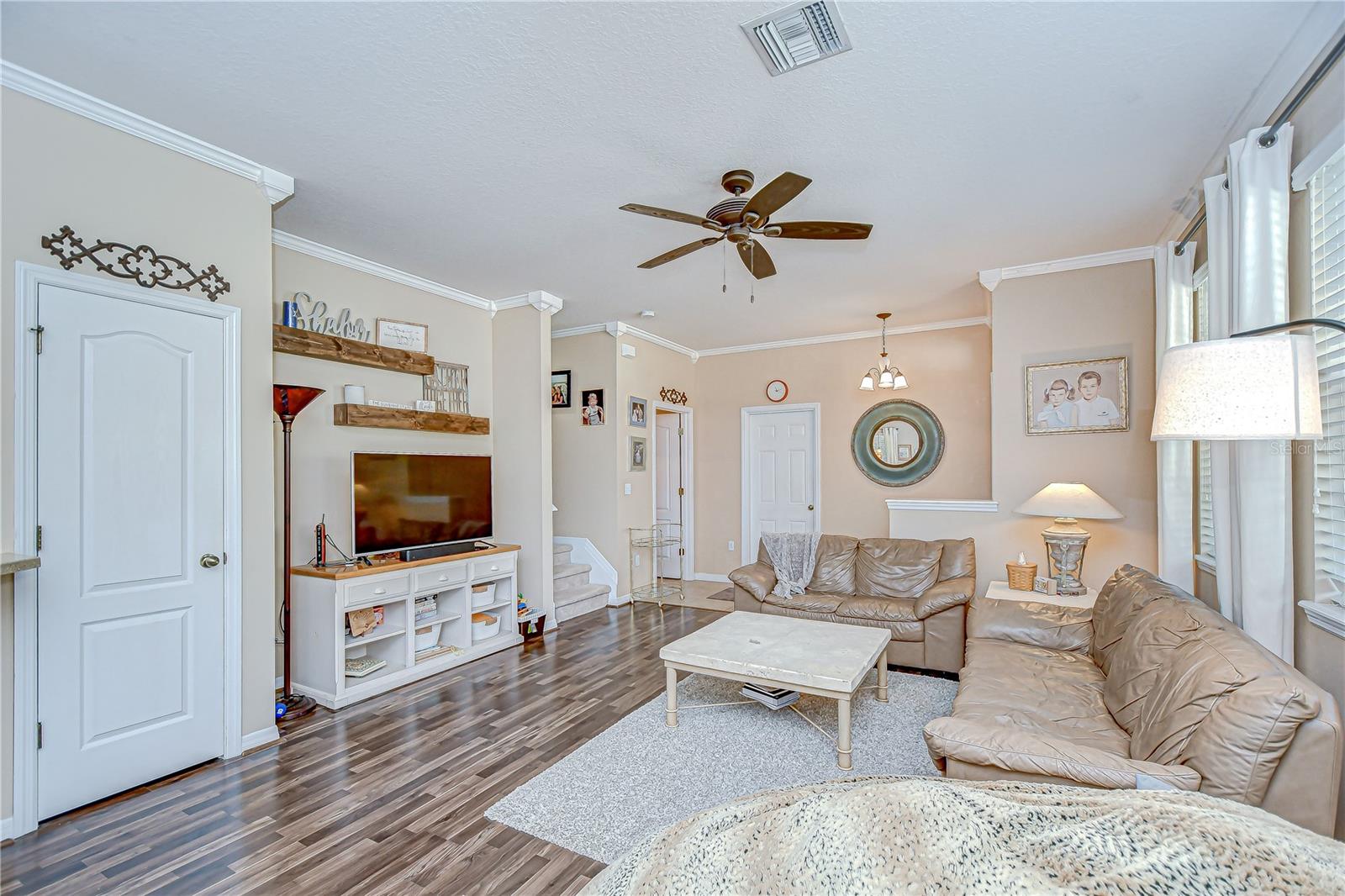 Great room has half bath!