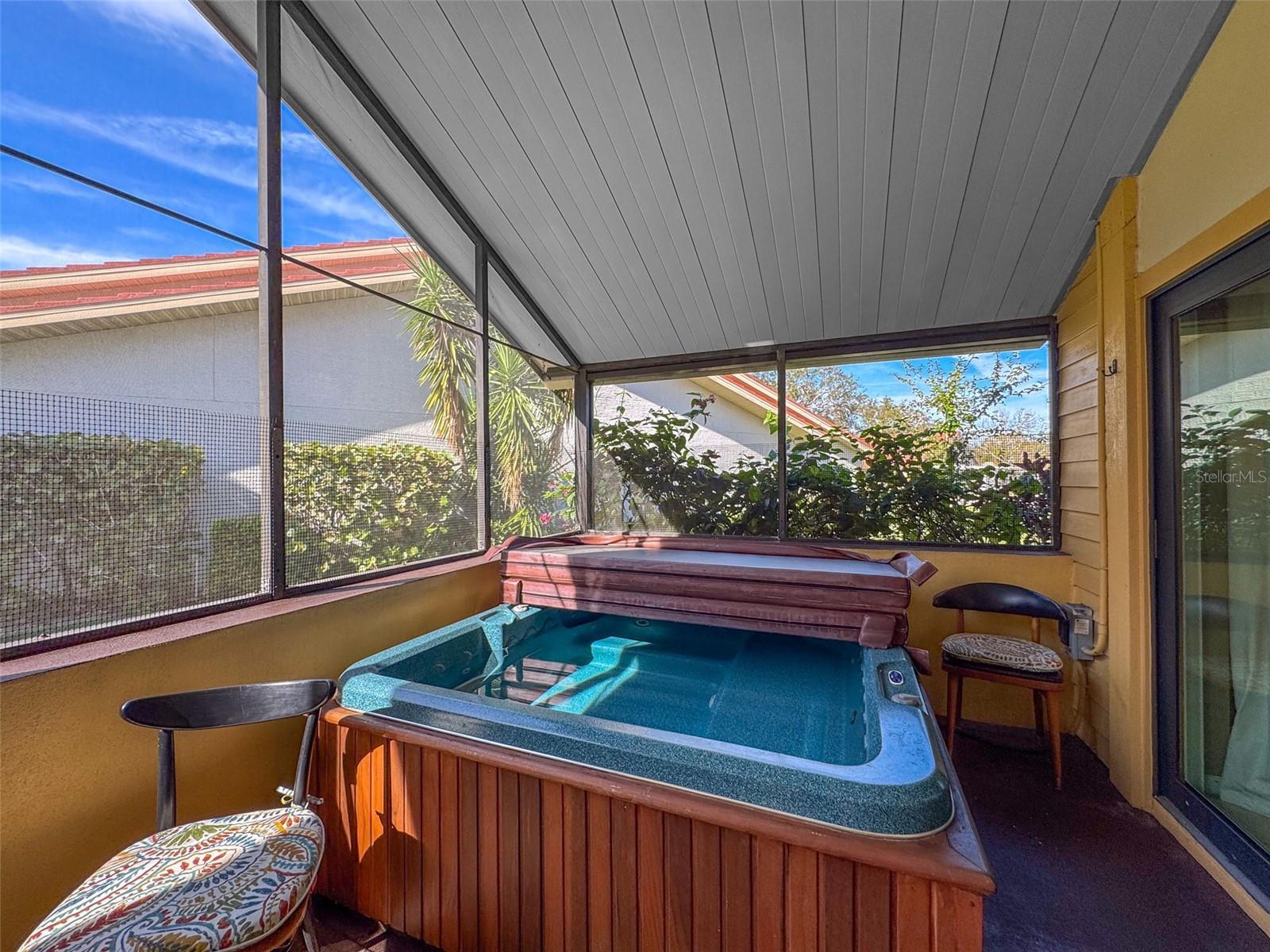 Outdoor space of the Florida room