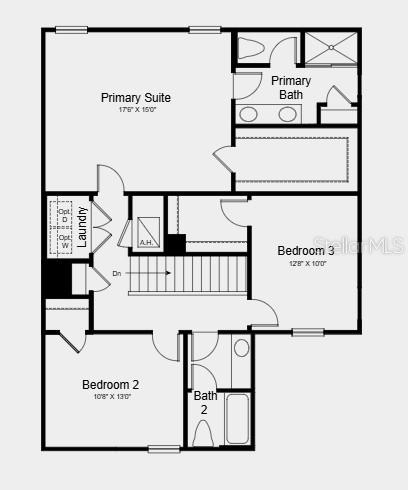 Additional Highlights Include: Full home blinds, quartz countertops, 18X18 ceramic tile, and all appliances included.