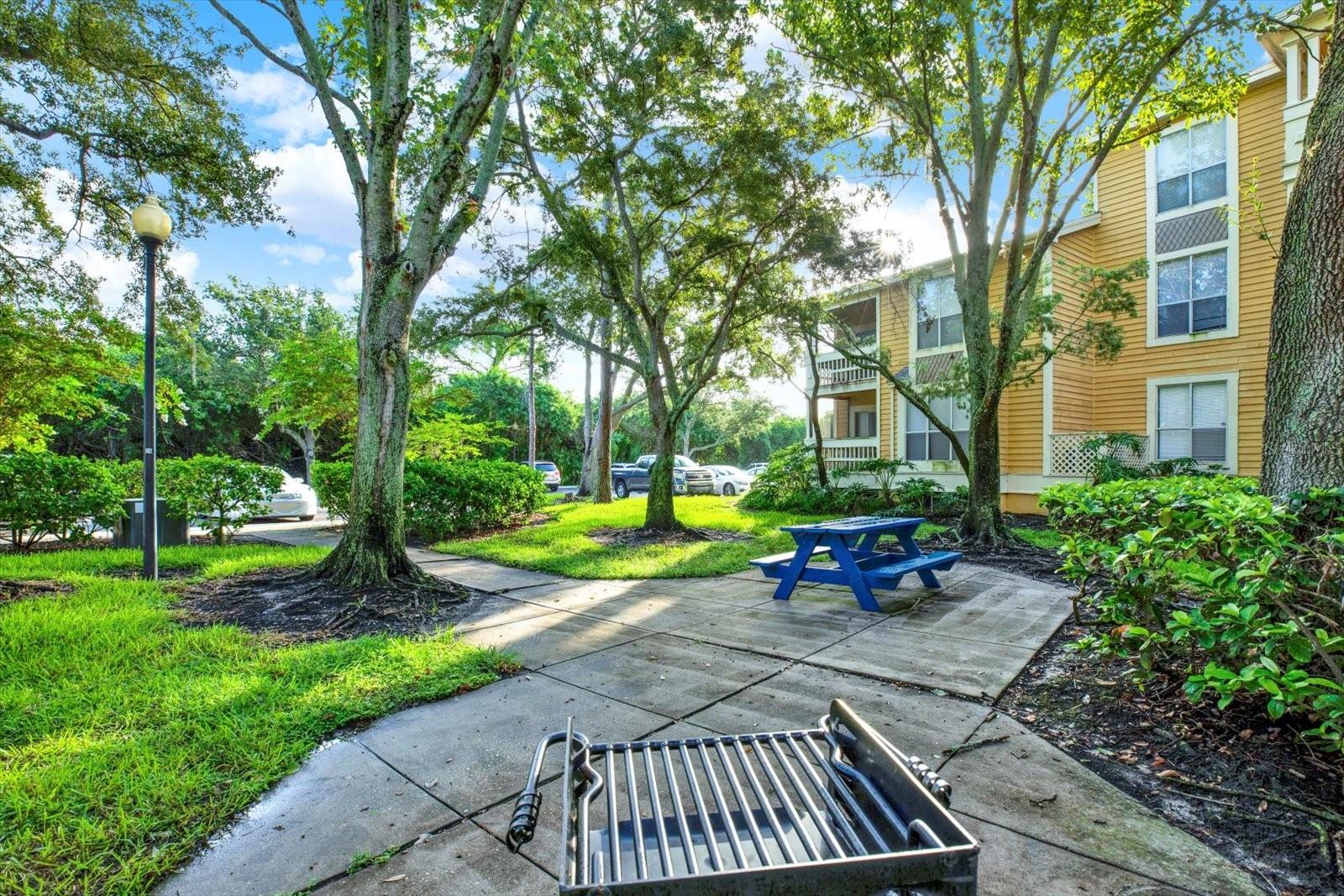 Fire up the grill, grab a picnic table under the trees, and call it dinner.
