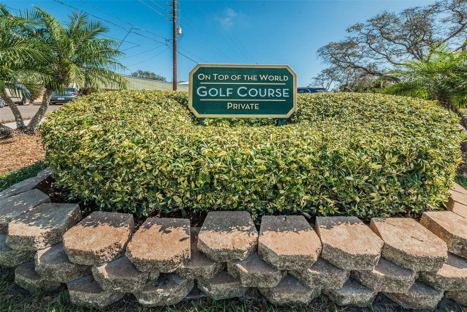 Private Golf Course!