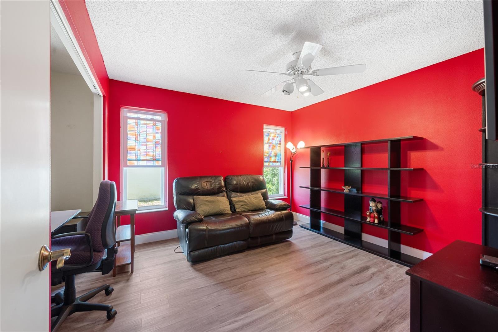 Second bedroom currently being used as an office.