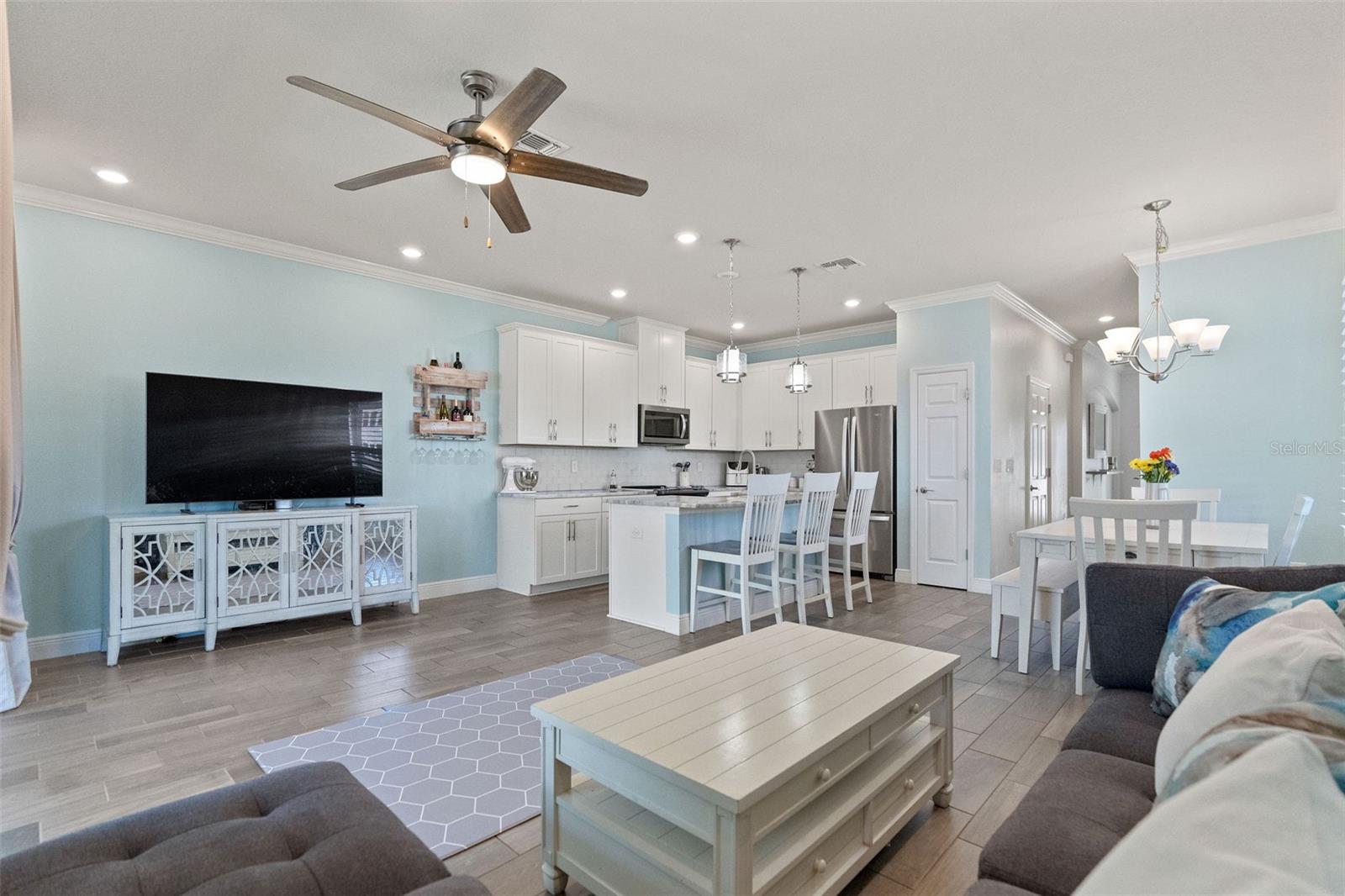 Open plan