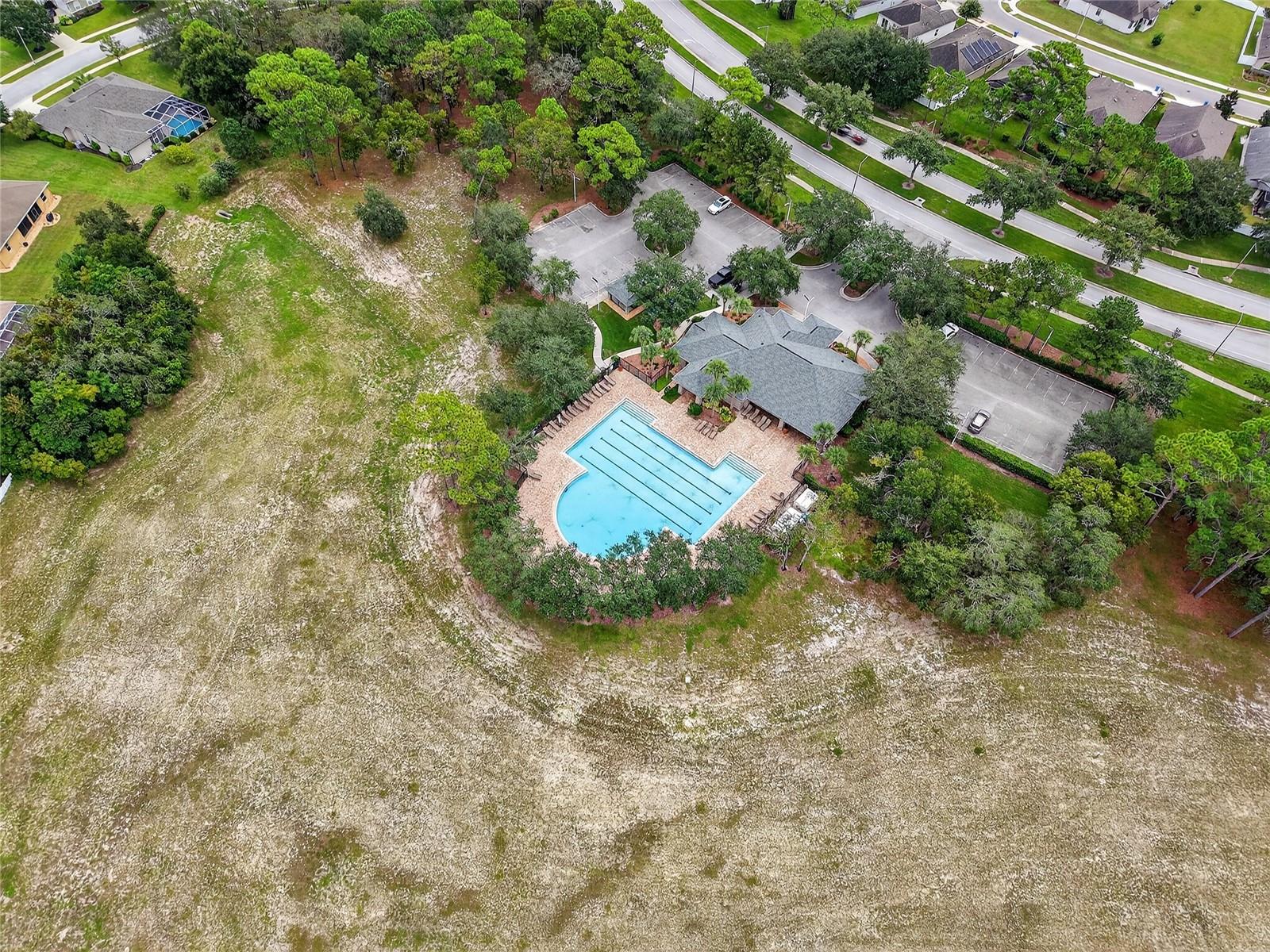 Clubhouse and pool