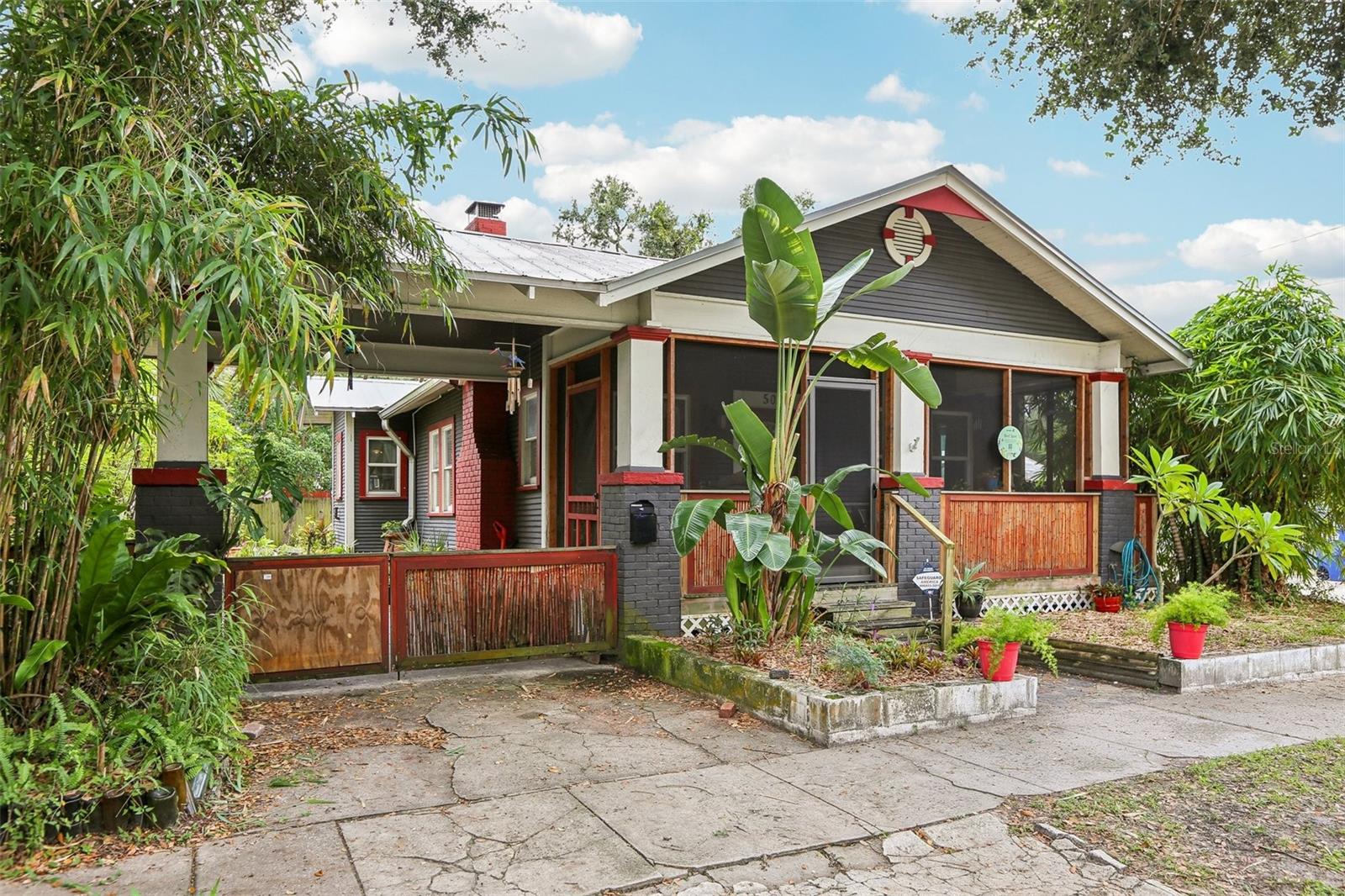 Front and Carport