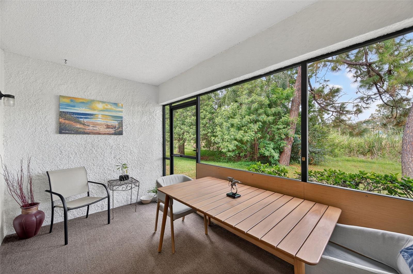 Screened Lanai with no rear neighbors
