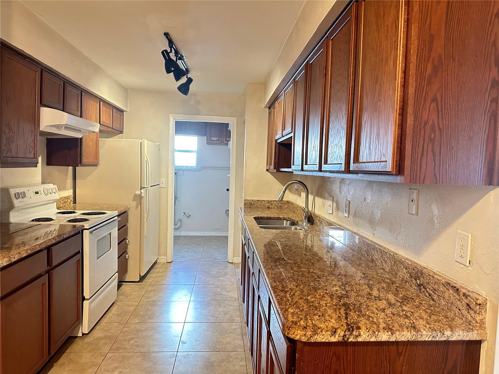 Kitchen with Granite countertops