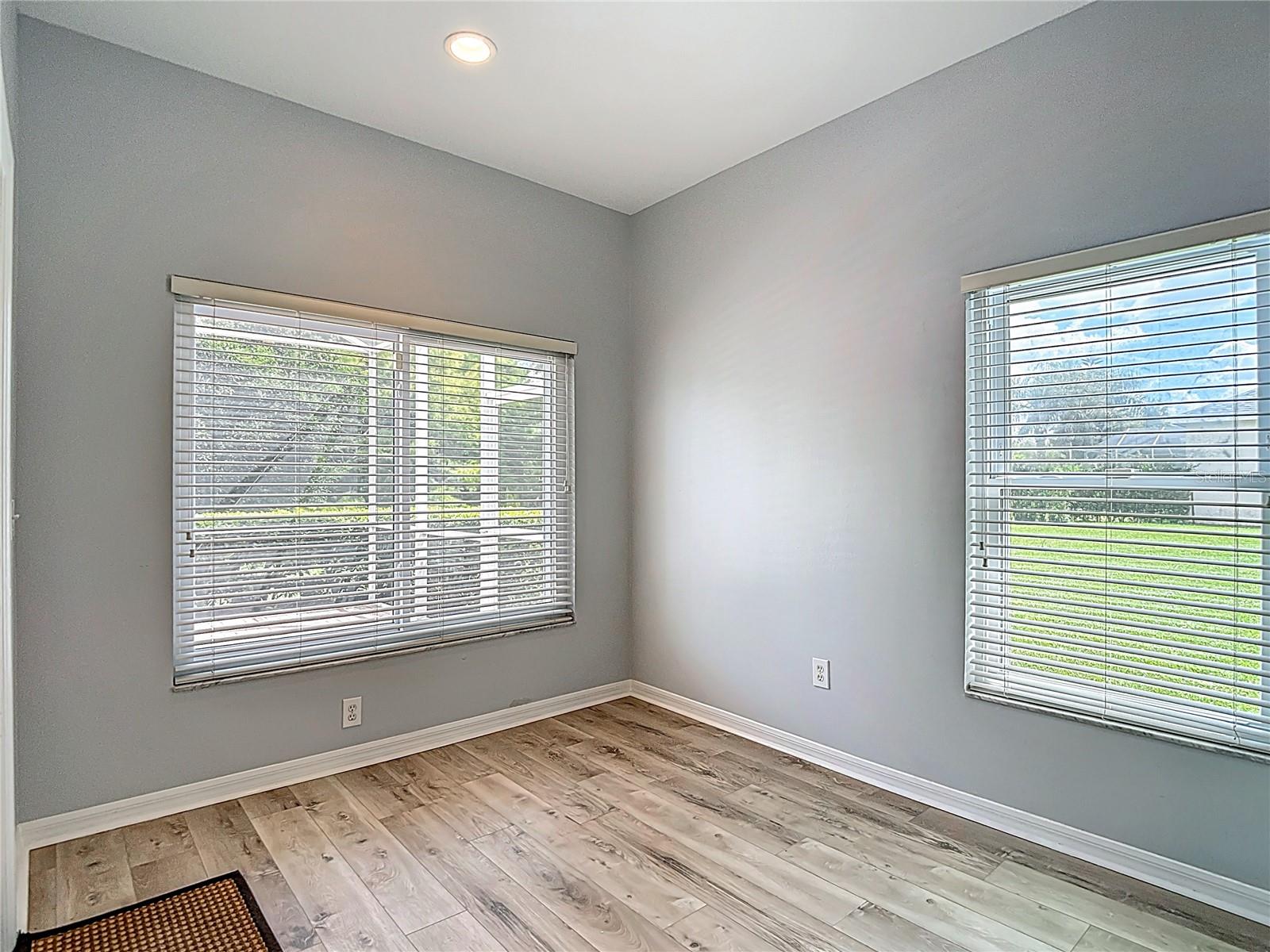 Dinette off of kitchen