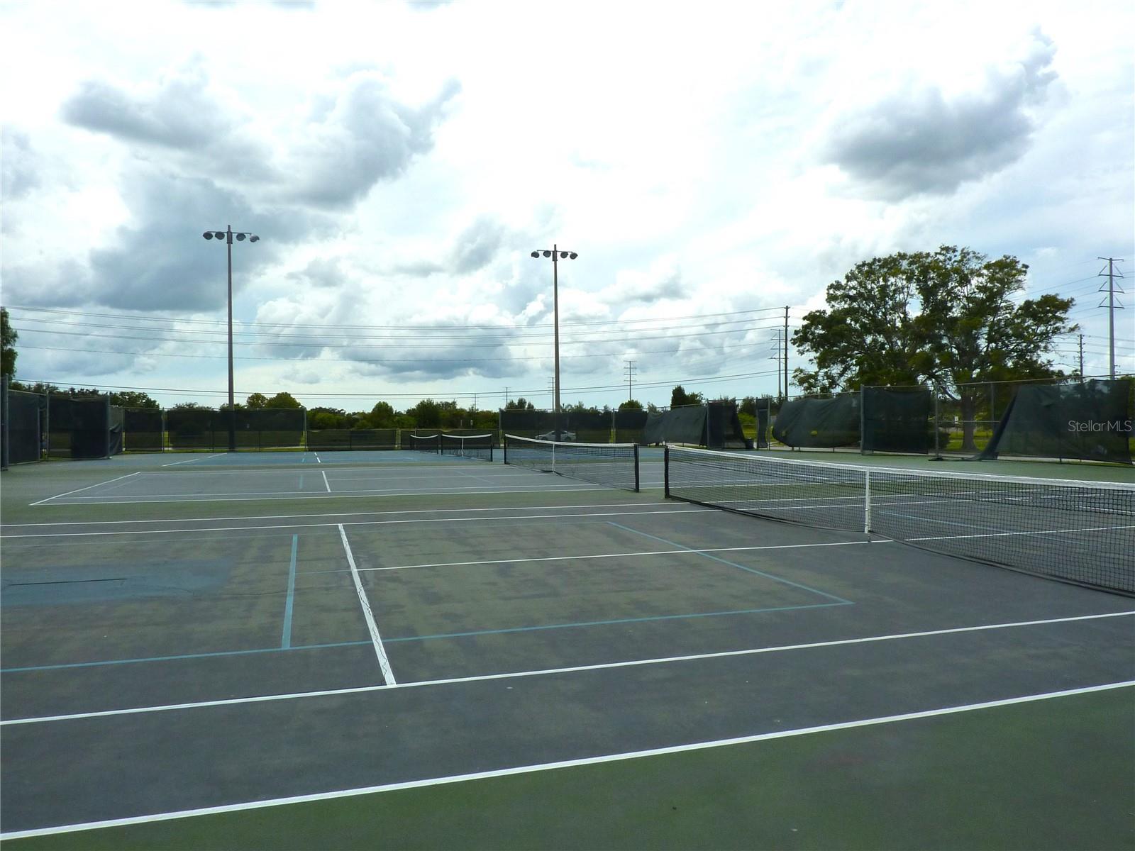 Rec Center tennis courts