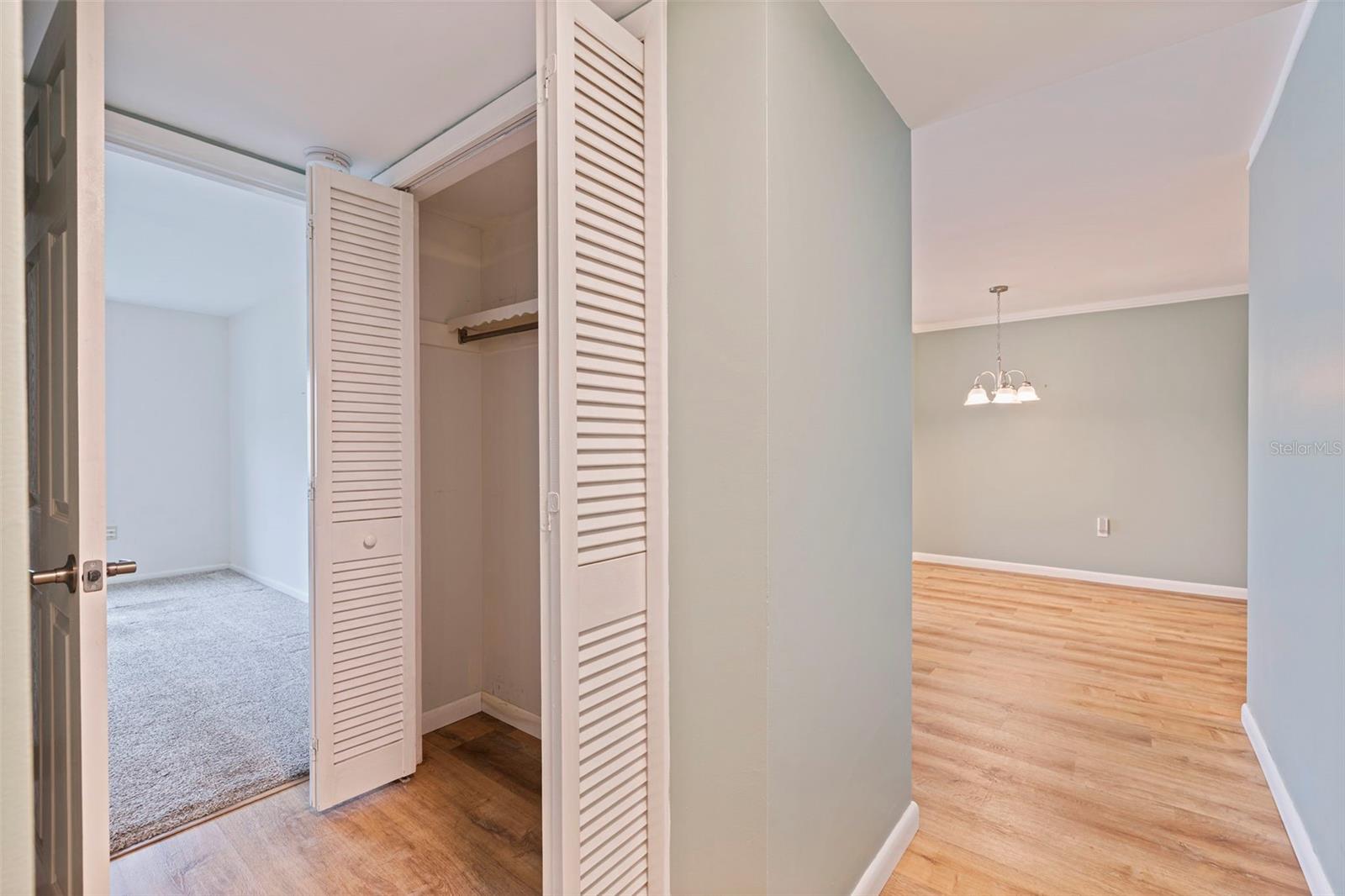 hallway closet