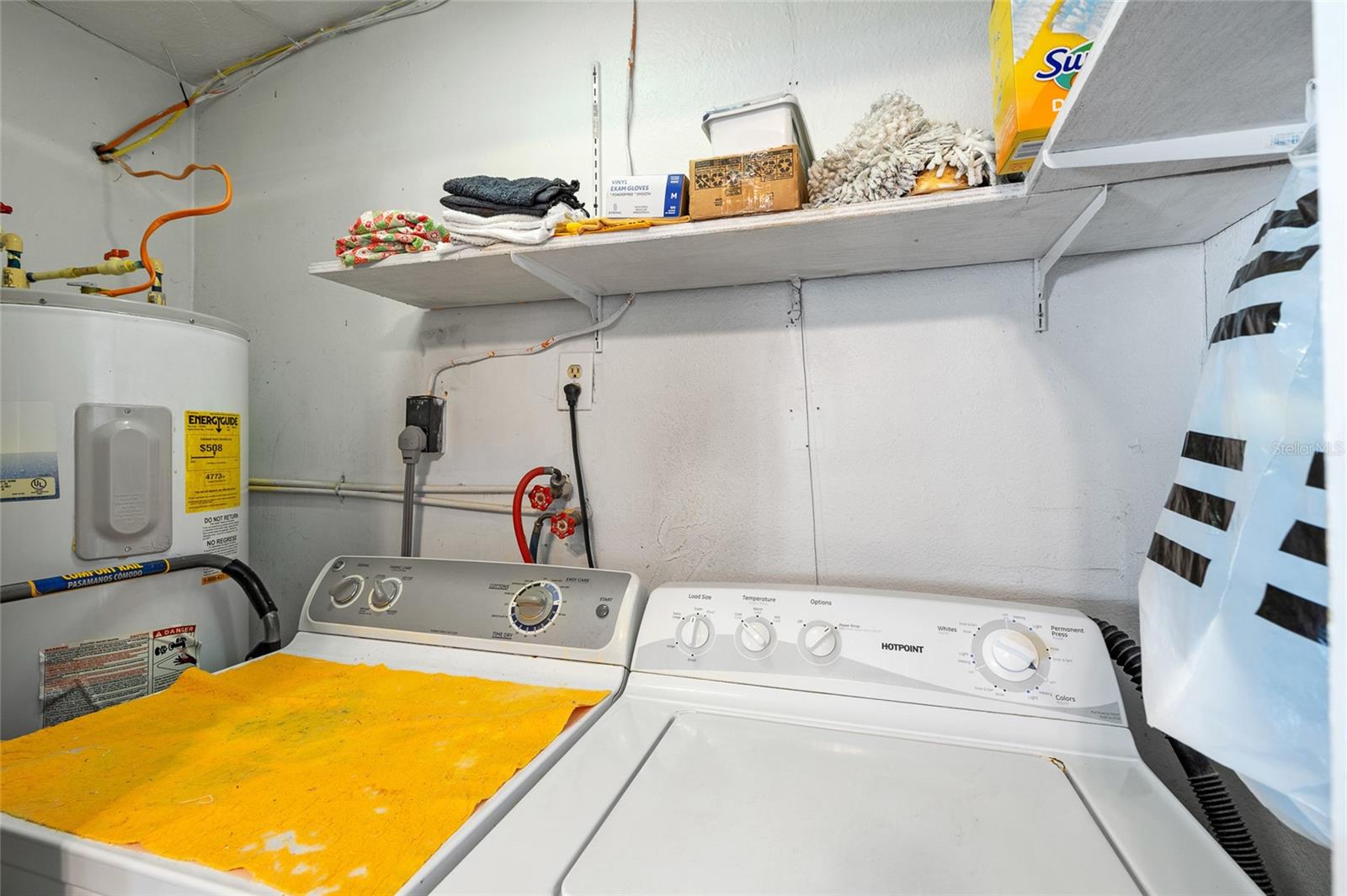 Laundry Closet Inside