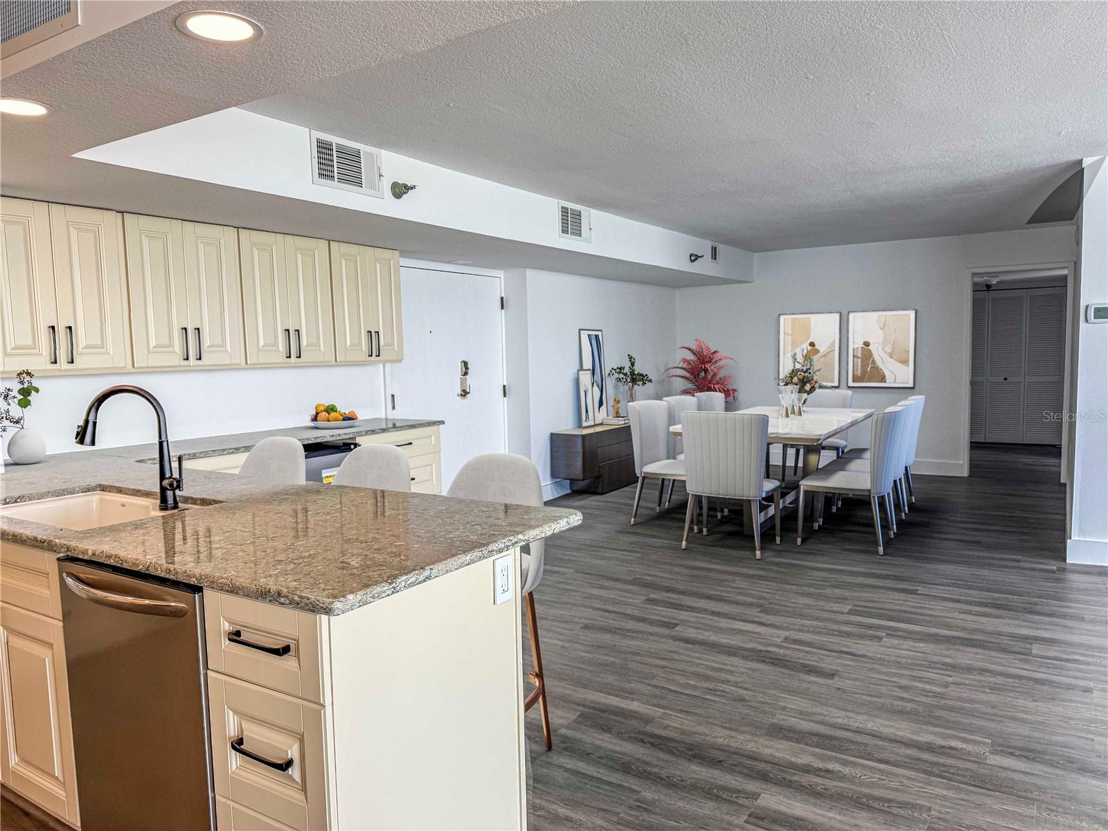Kitchen and Dinning room