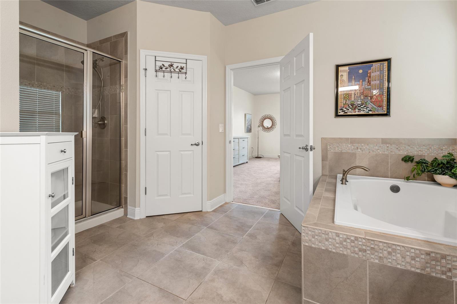 Primary Bathroom #2 Ensuite Shower and Tub