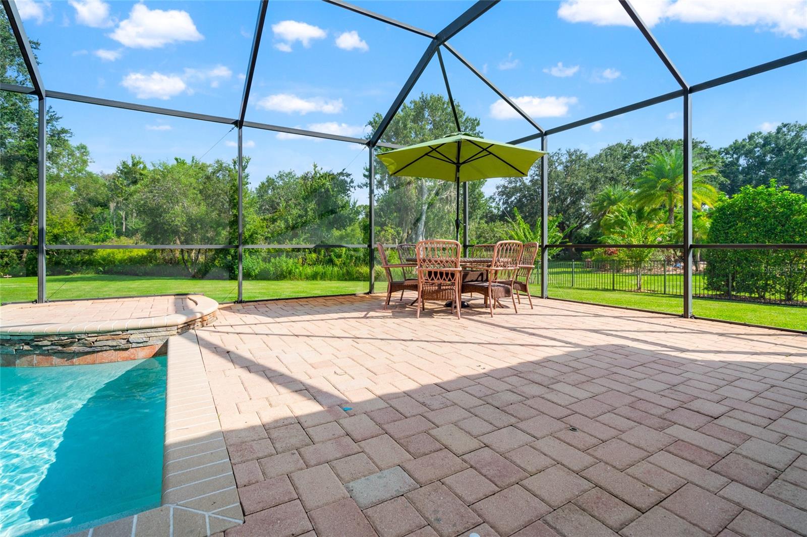 Paver Pool Deck