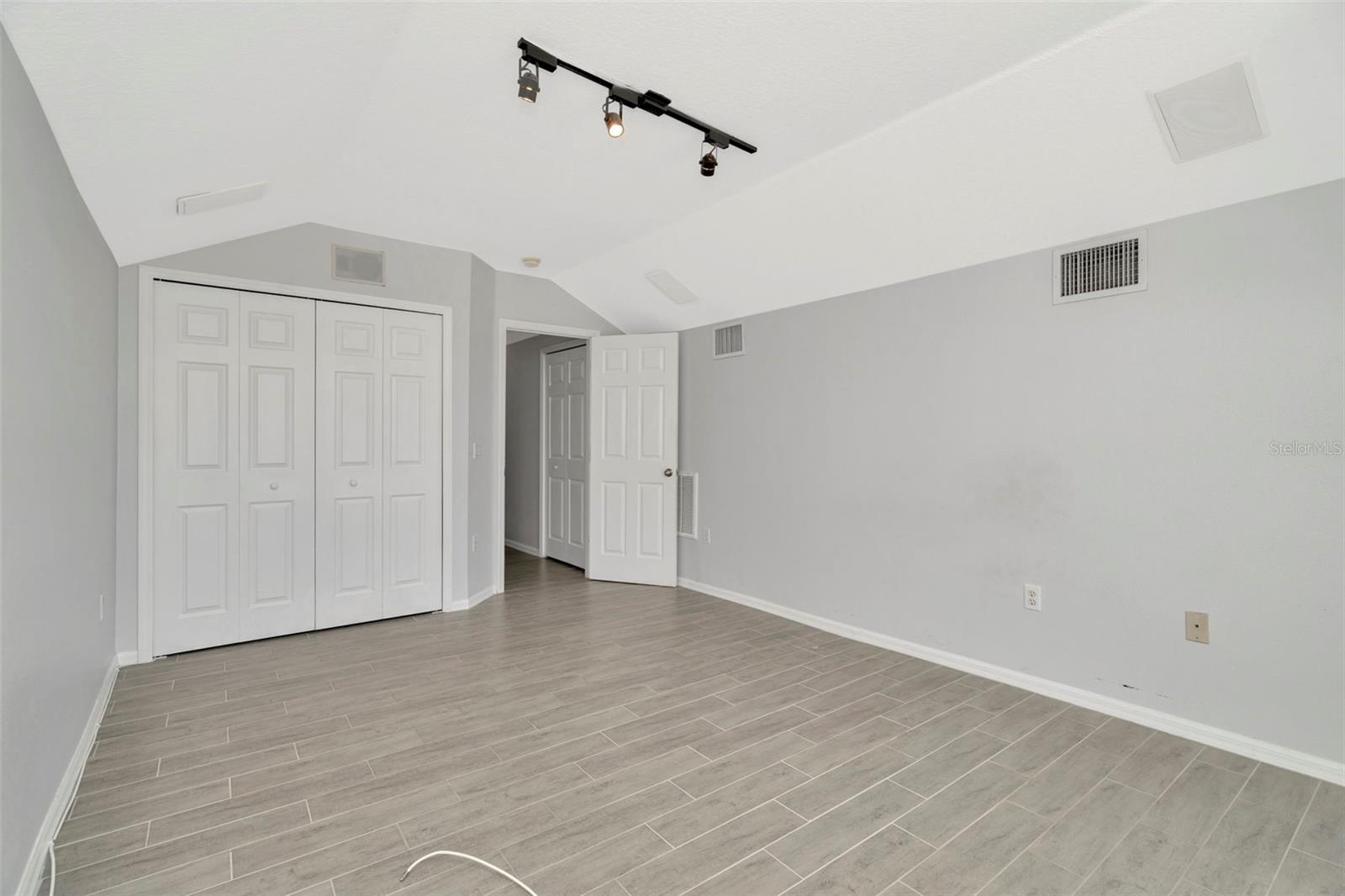upstairs