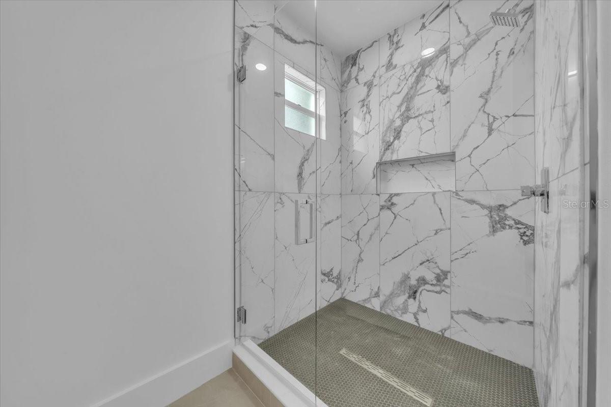 Downstairs primary bath