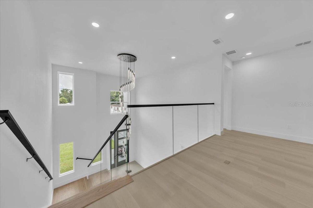 Upstairs landing