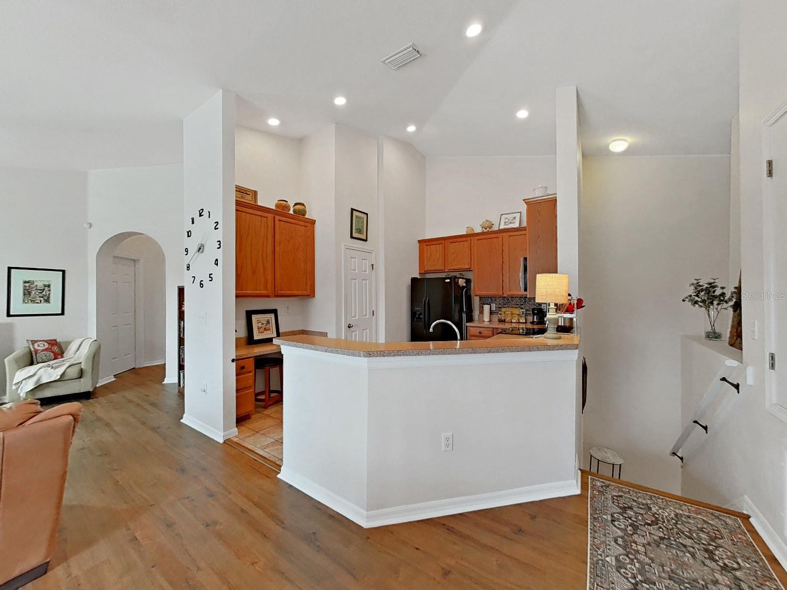 Open Kitchen Area