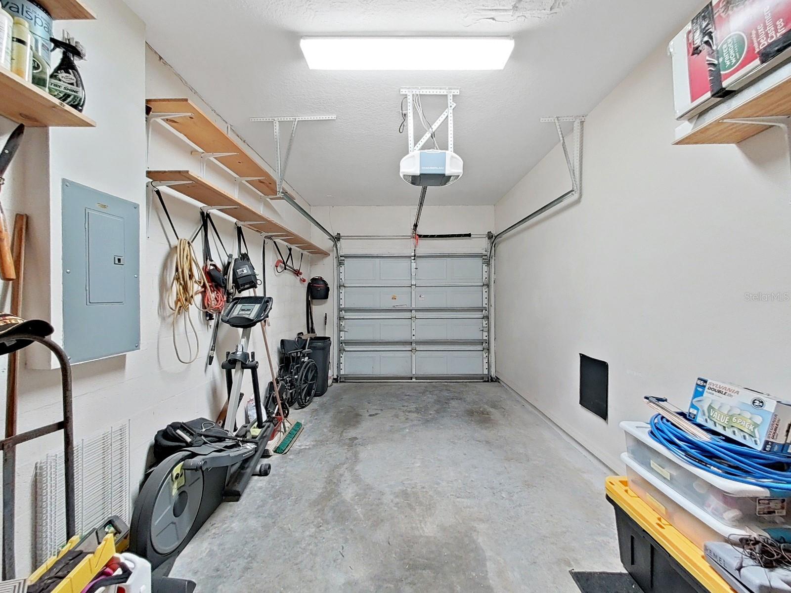 Garage with Door Opener