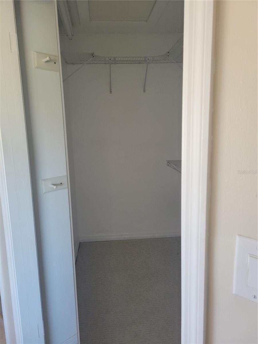 Master suites walk in closet