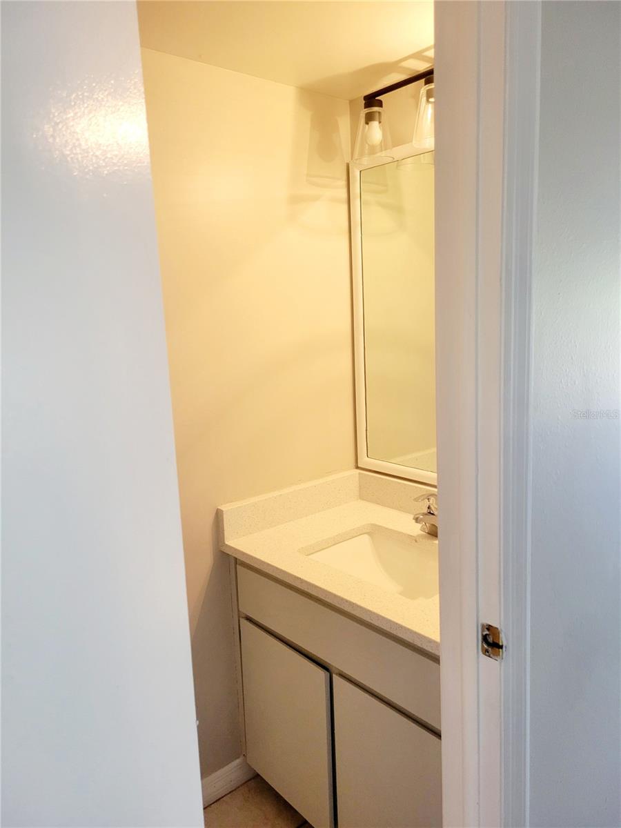 half bath first floor