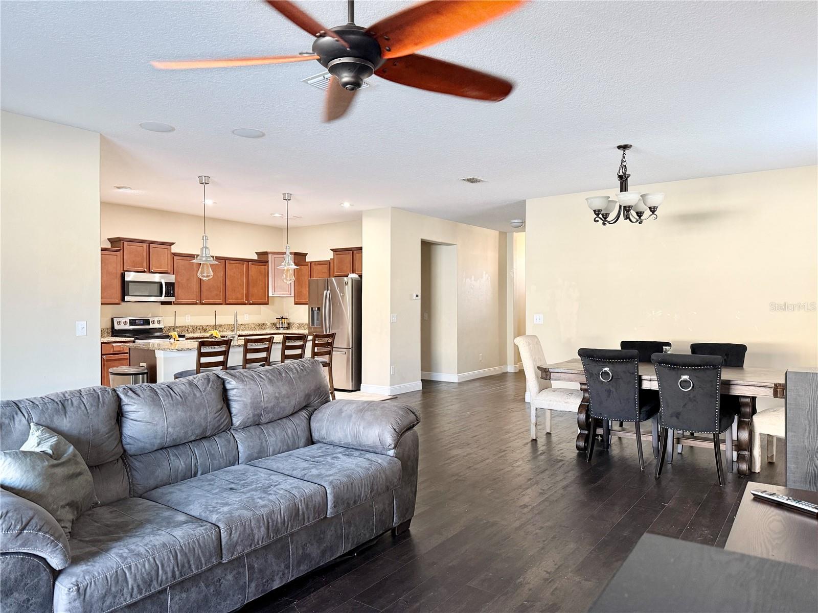 Living and Dining Areas
