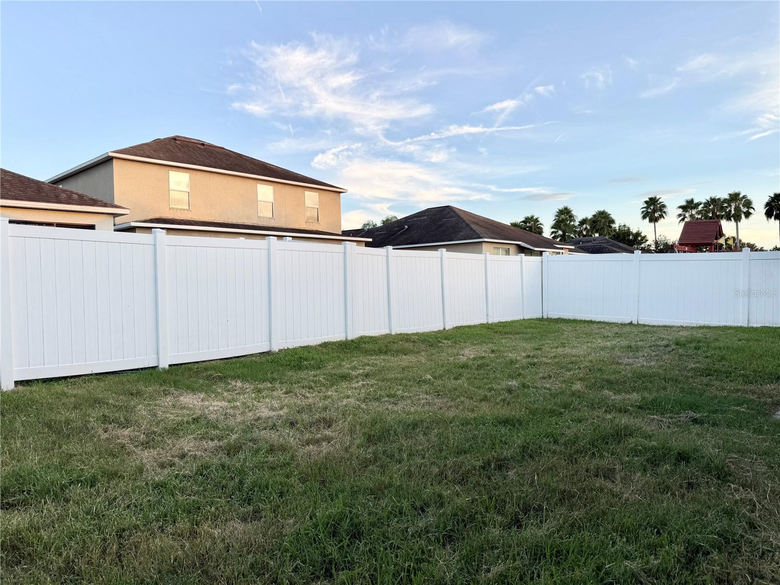 Fenced Backyard