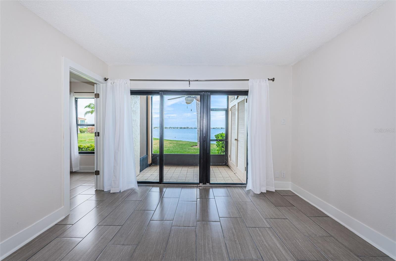 Beautiful water view from Dining and Kitchen Areas