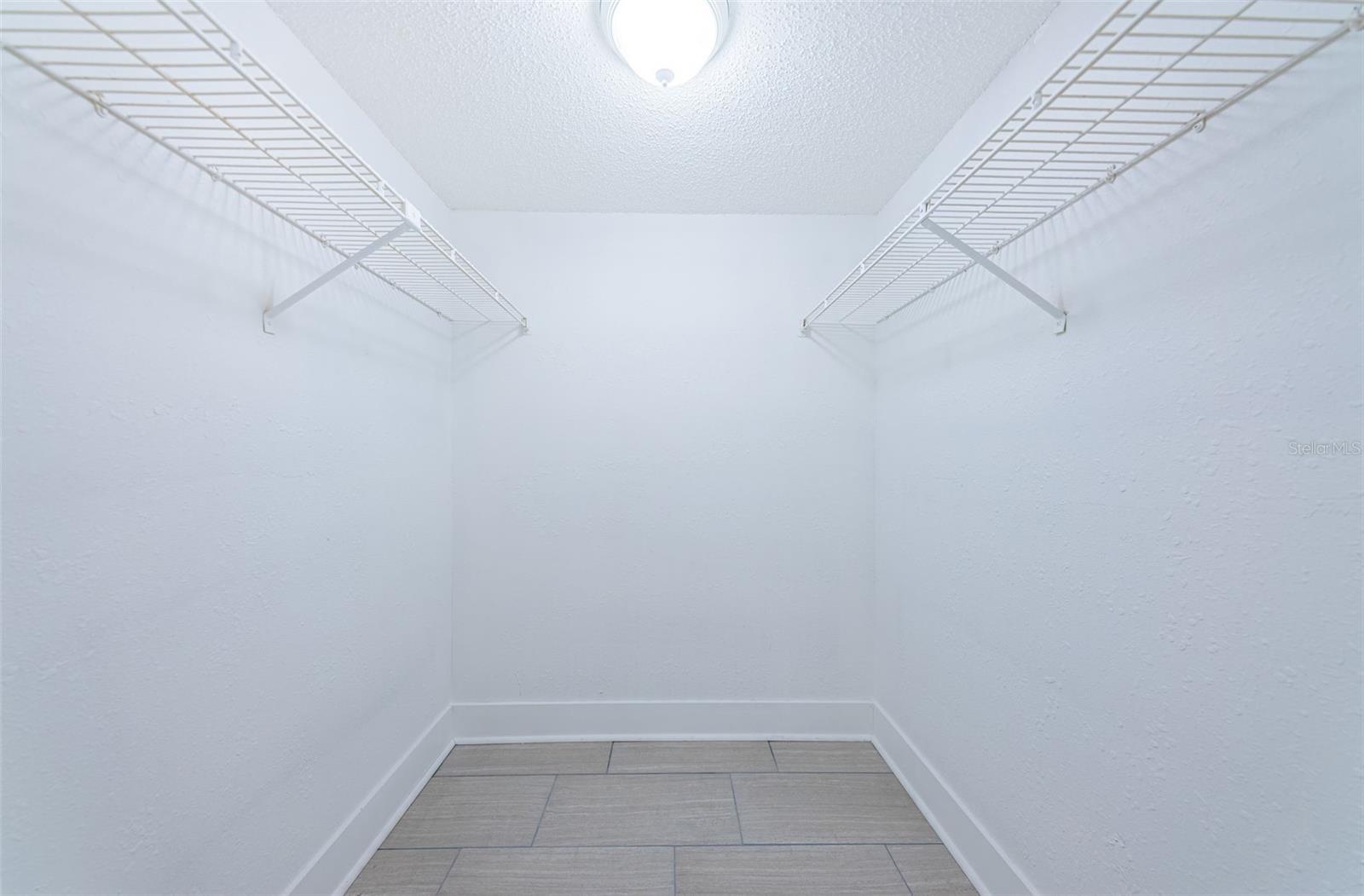 Master Bedroom Walk-in Closet