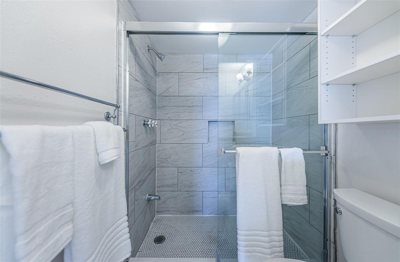 Master Bath with Updated New Shower