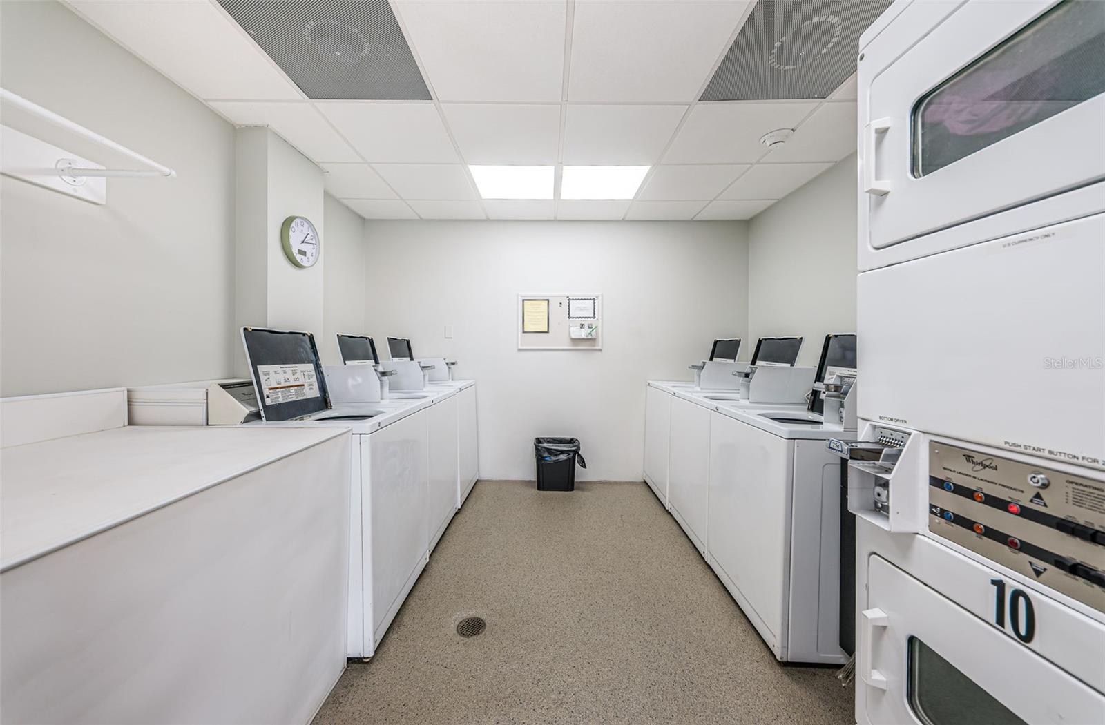 Community Laundry Room for Residents of Building B