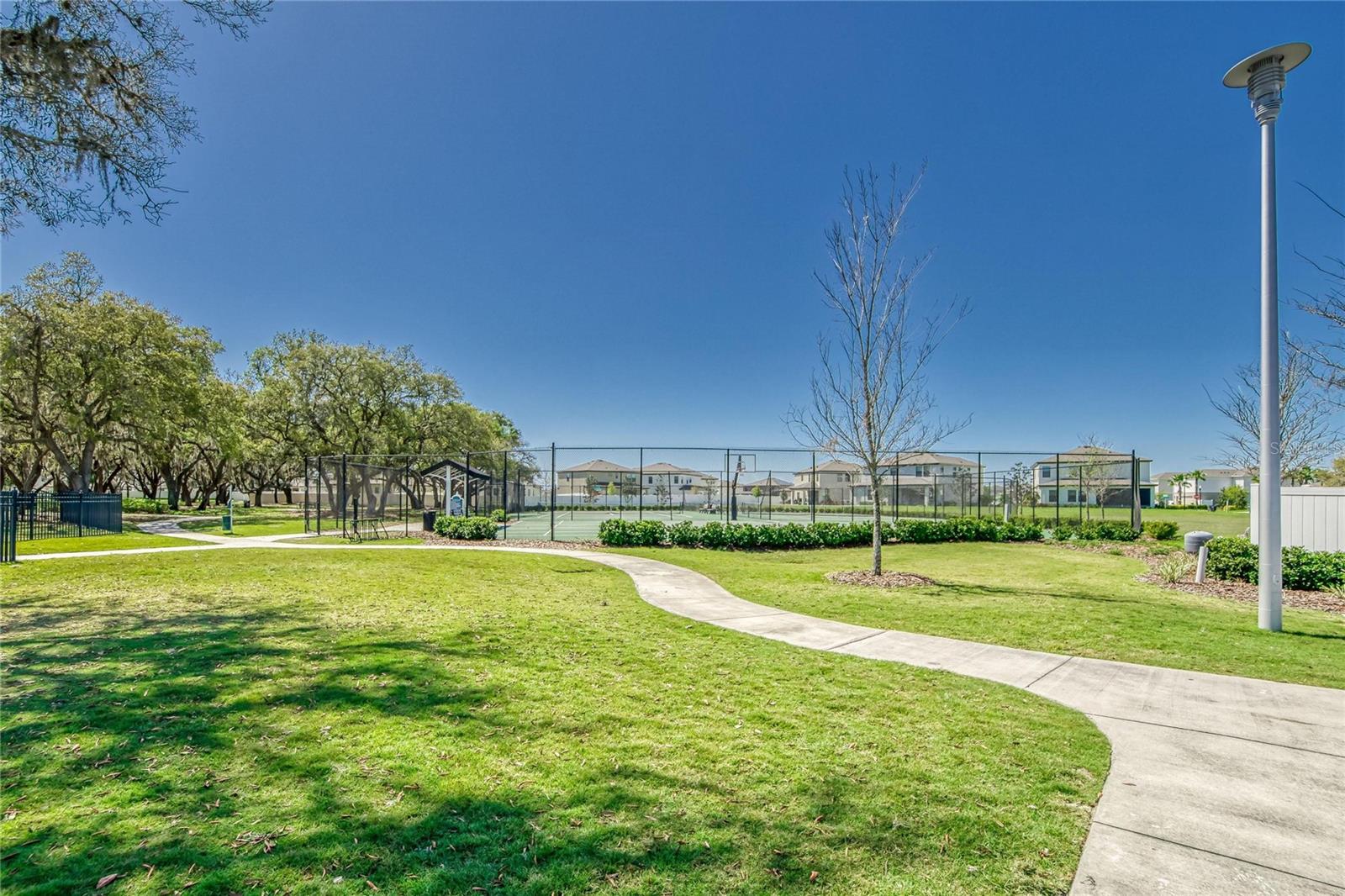 Basketball, Tennis, Pickleball and Volleyball Courts