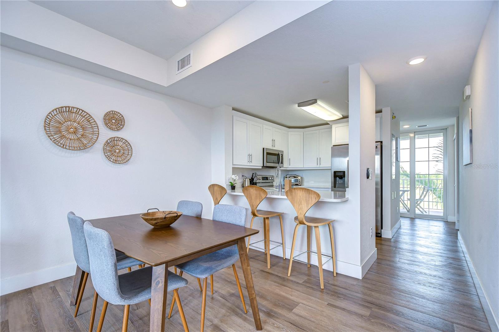 Balcony's on both side offer so much natural light!