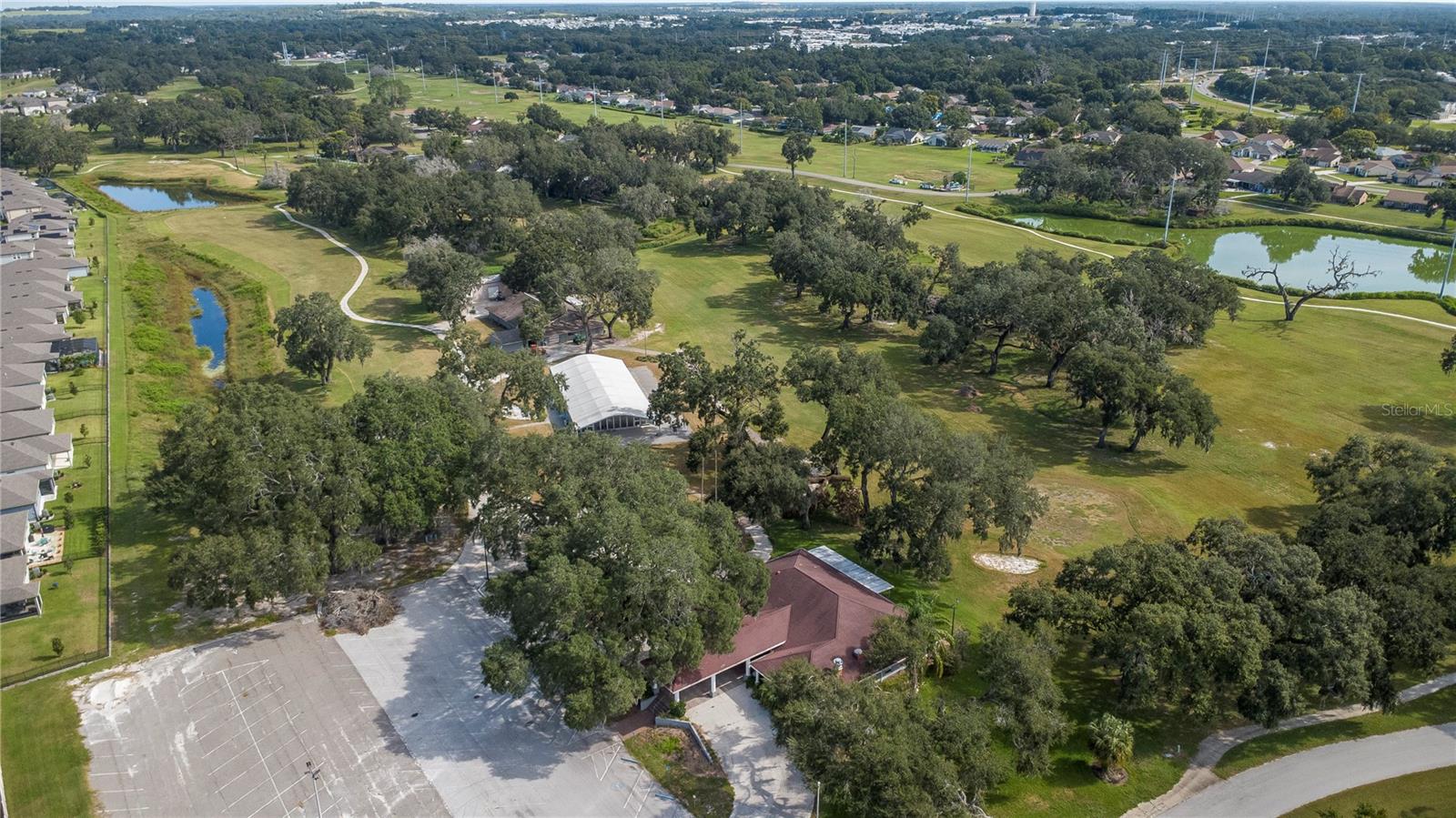 Aerial View of Golf Course