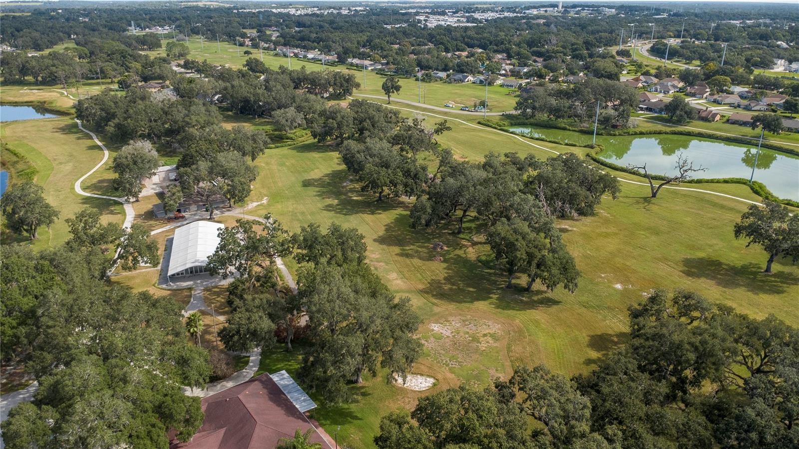 Aerial View of Golf Course