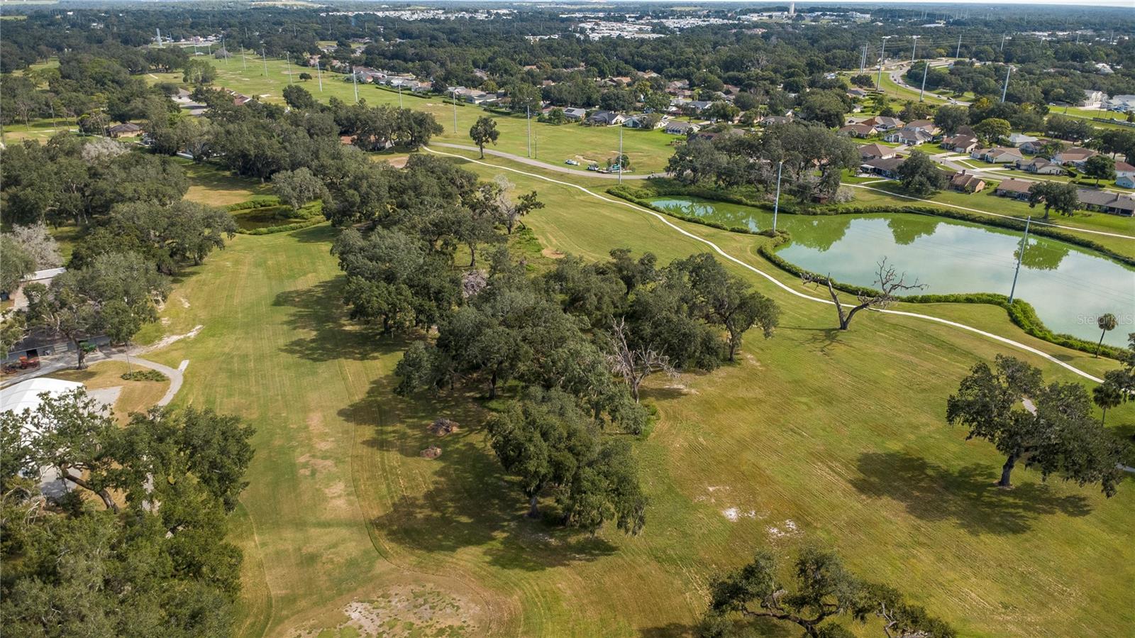 Aerial View of Golf Course