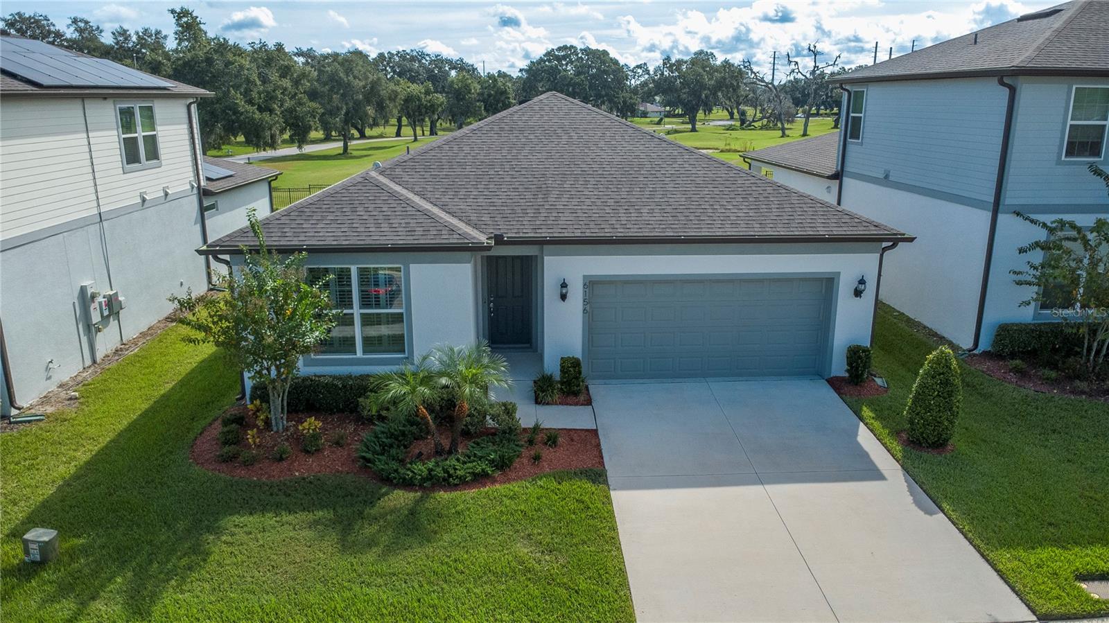 Elevated View of Front of Home
