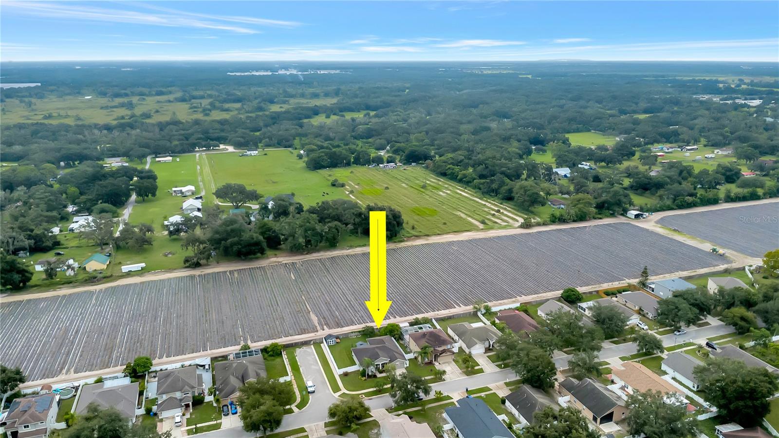 Aerial View of Home