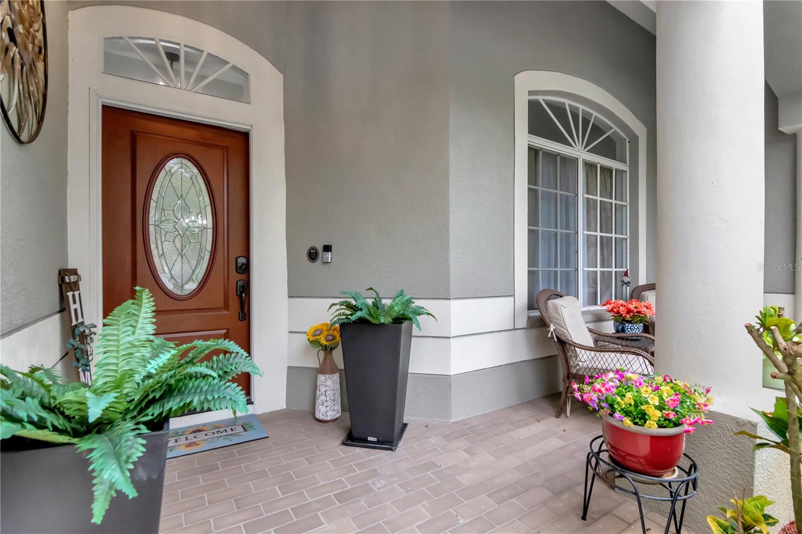 Entryway and Covered Front Porch