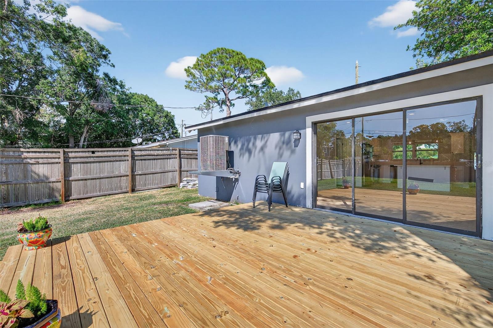 Back Yard and New Deck