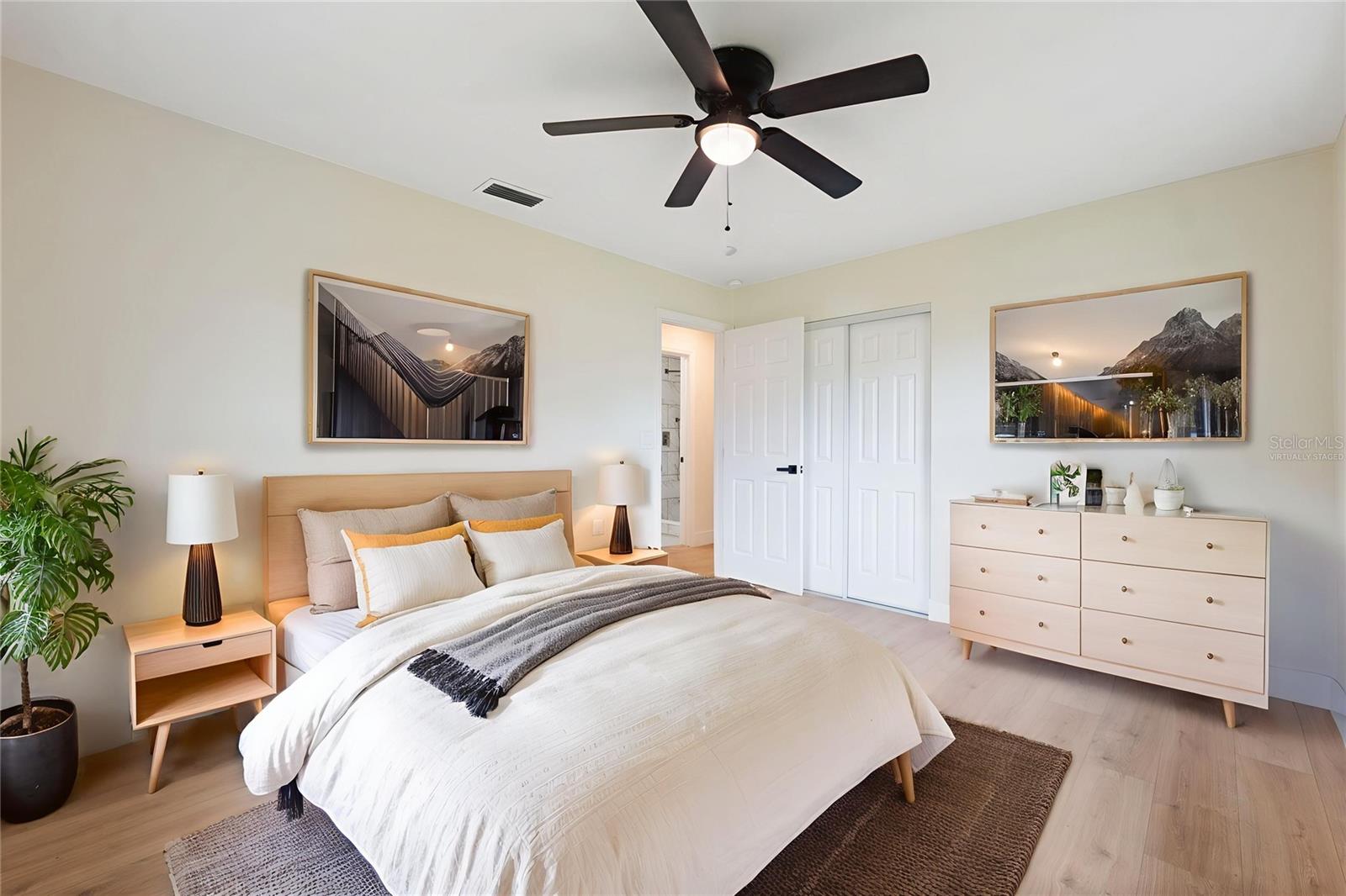 Primary Bedroom (Virtually Staged)